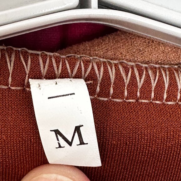 FAUX SUEDE WOMENS BROWN JACKET MOTO ZIPPER, 2 ZIPPER POCKETS SIZE  M - Picture 2 of 10